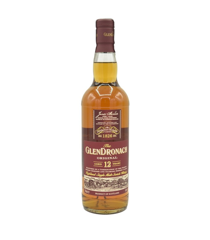 GLENDRONACH 12 AÑOS SINGLE MALT 