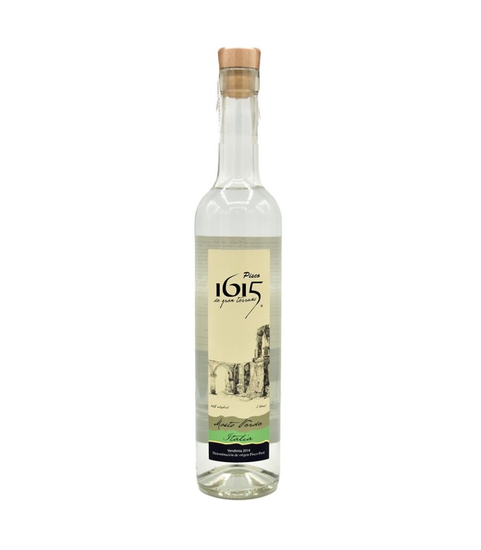 PISCO 1615 MOSTO VERDE ITALIA 50 CL