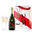 Estuche GH. MUMM GRAND CORGON + 2 COPAS