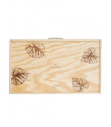 6 Bottles Wooden Gift Case