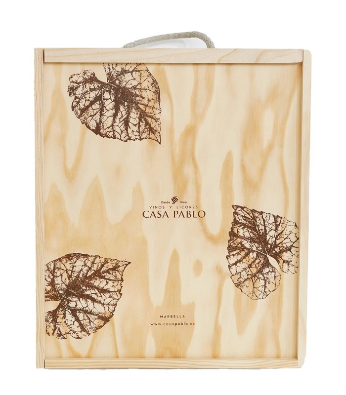 3 Bottles Wooden Gift Case