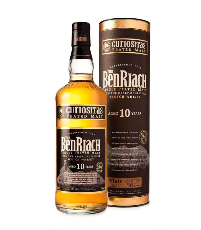Benriach Curiositas Peated 10 Años