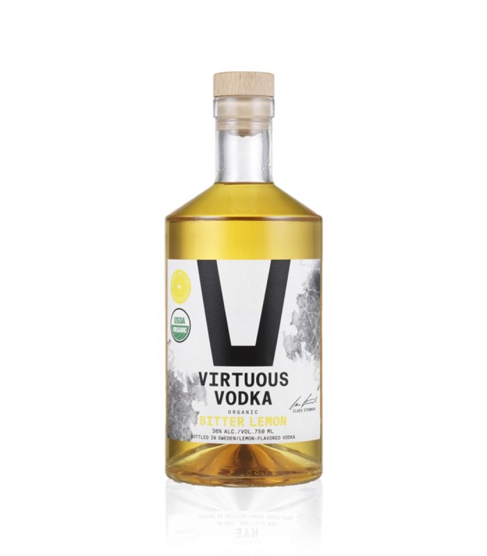 Virtuous Vodka Bitter Lemon Organic 