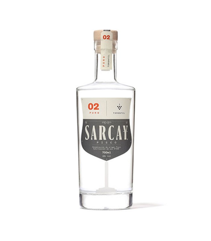 Pisco Sarcay 02 Moscatel 42º