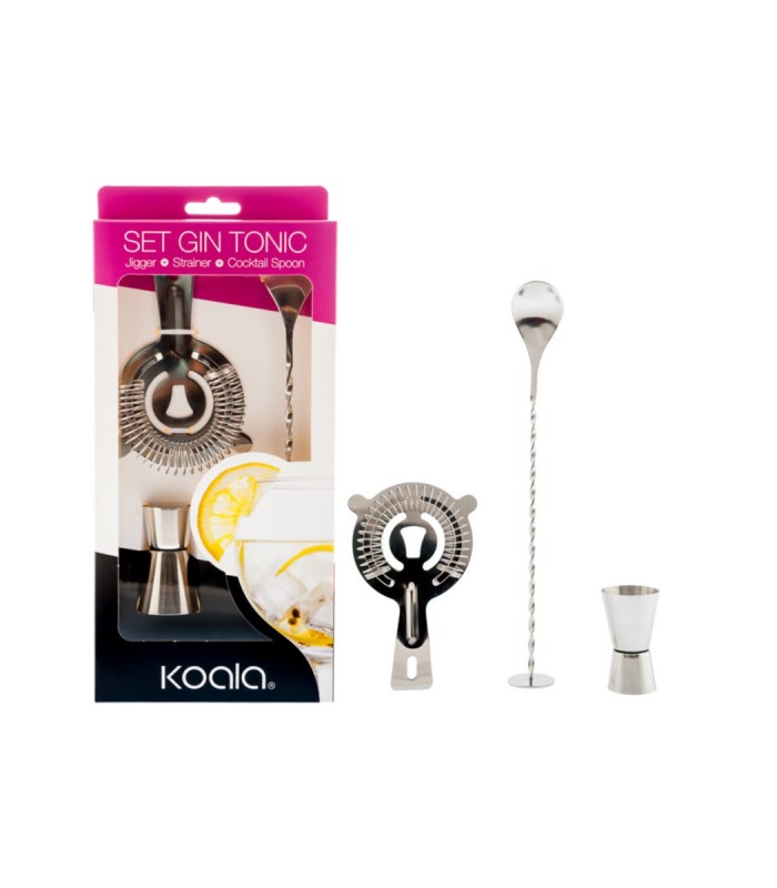 Set Gin Tonic 3 piezas - KOALA