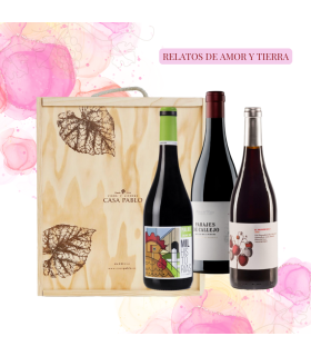 Estuche 3 botellas "Relatos de Amor y Tierra"