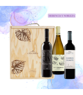 Estuche 3 botellas "Herencia y Nobleza"