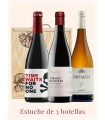 ESTUCHE MADERA 3 VINOS | TIME WAITS, PARAJES + FORTALEZA