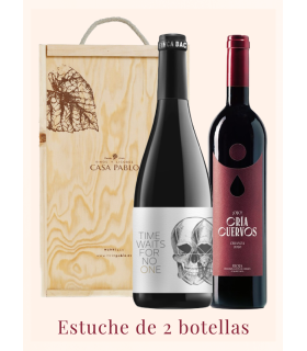 ESTUCHE 2 VINOS - WAIT + CC