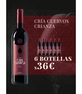 CRÍA CUERVO CRIANZA X 6 BOTELLAS