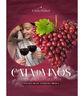 Cata de Vinos Especial San Valentín