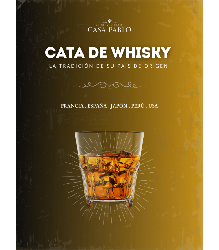 CATA DE WHISKIES ¨UN VIAJE A TRAVES DEL ORIGEN¨
