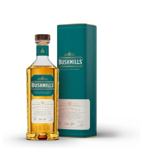 BUSHMILLS MALT 10 AÑOS IRISH WHISKEY