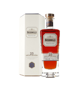 BUSHMILLS MALT 25 AÑOS IRISH WHISKEY