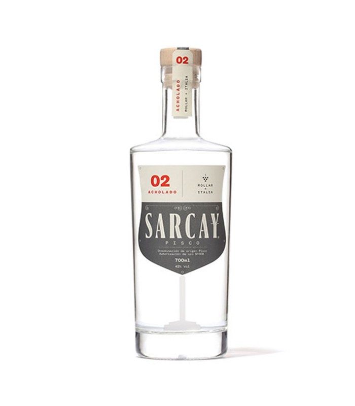 Pisco Sarcay 02 Acholada 42º 2 LITROS