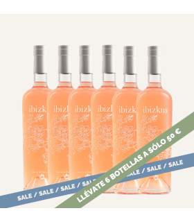 Oferta Ibizkus Rosado x 6 Botellas.