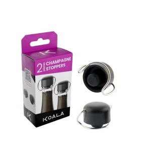 TAPÓN DE CHAMPAGNE ROSE X2 ORO