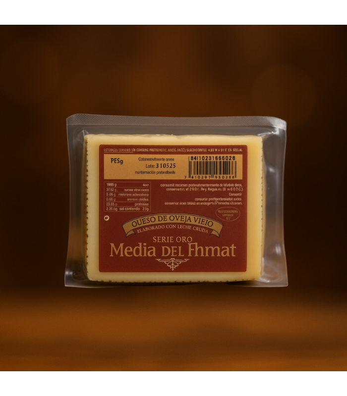 CUÑA QUESO OVEJA MEDINA DEL ENCINAR 250 GR.