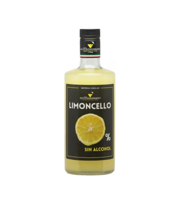 LIMONCELLO Sin Alcohol LICOR MEDITERRANEO