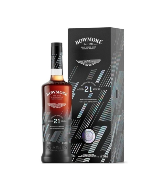 BOWMORE ISLAY Aston Martin 21 AÑOS 70 CL SR25