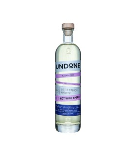 UNDONE · NOT APERTIF · LITTLE FECH APERITIF 0º 70 CL