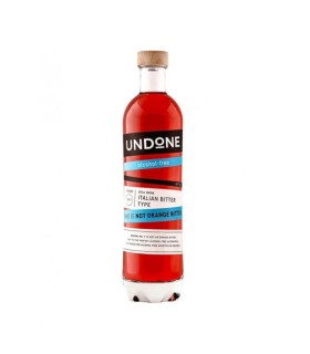 UNDONE · NOT ORANGE BITTER · ITALIAN BITTER APERITIF 0º 70 CL