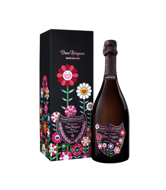 ESTUCHE DOM PERIGNON ROSE Murakami 2010 75 CL SR25