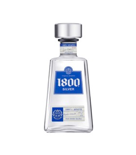 PETACA TEQUILA 1800 SILVER 20 CL