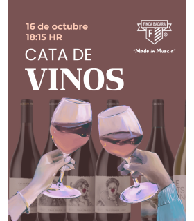 16 th october wine tasting"Made in Murcia"