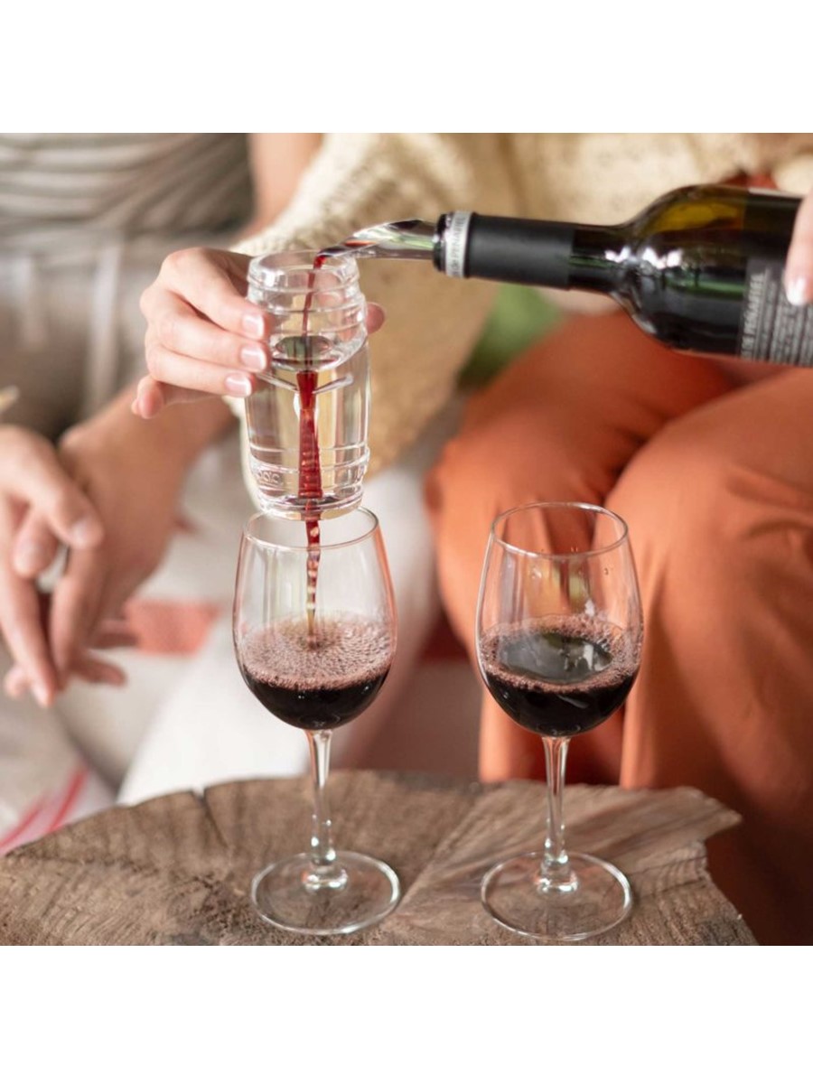 Enfriador activo de vino – Plateado - Vacu Vin